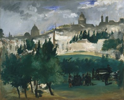 The Funeral, c.1867 by Édouard Manet